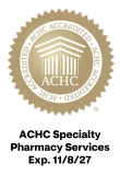 ACHC Accredited Specialty Pharmacy Services Exp. 11/8/27