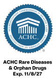 ACHC Accredited Rare Diseases and Orphan Drugs Exp. 11/8/27